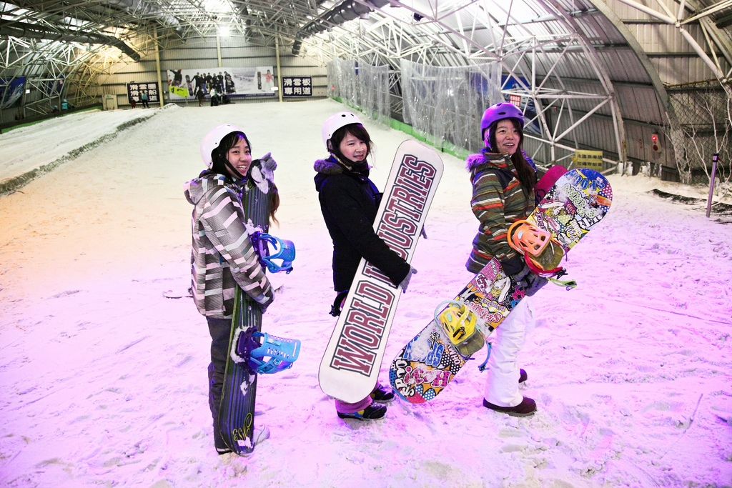 台灣也能玩滑雪！雪板 Snowboard 新手體驗