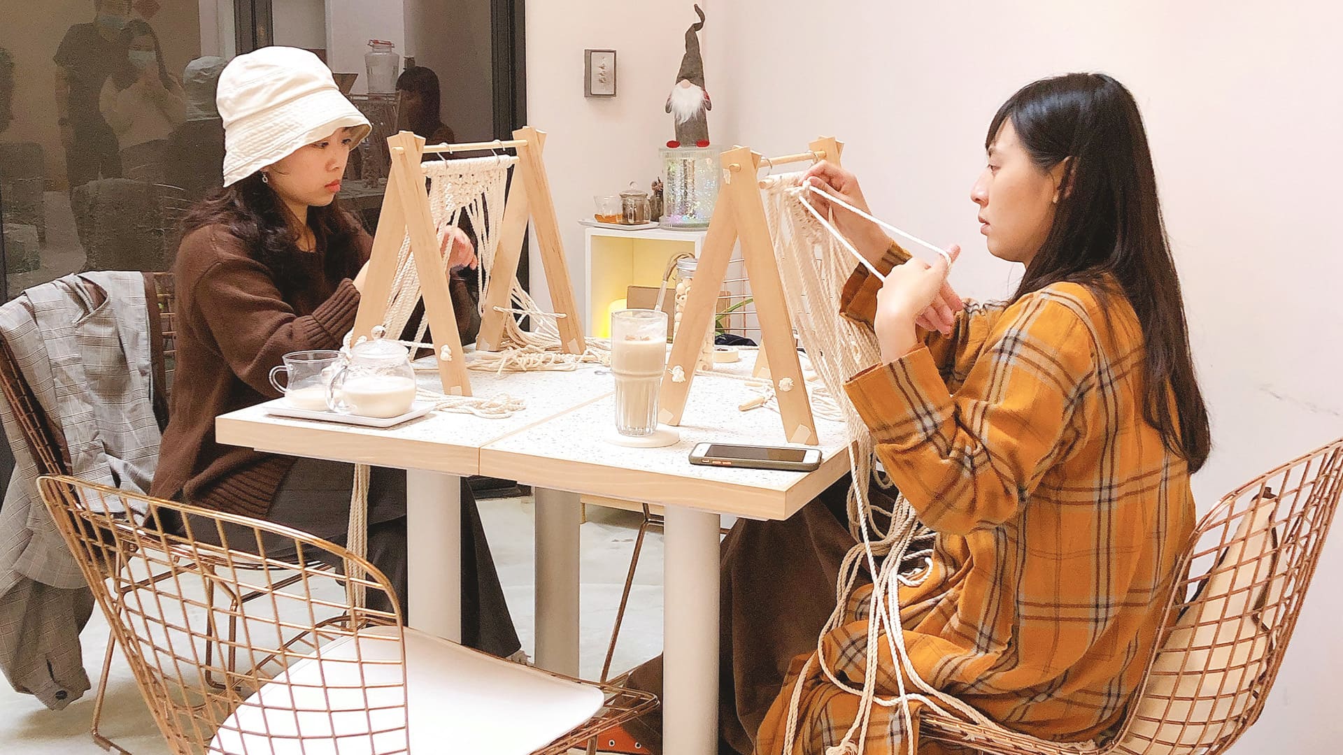 Macrame-自由編織-掛飾